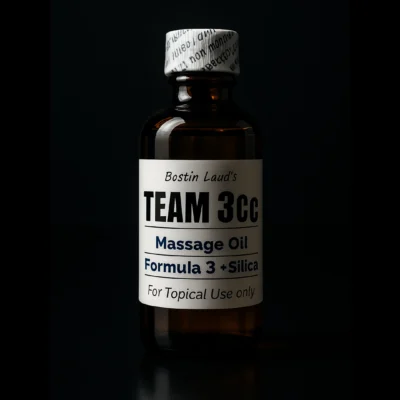 Bostin Loyd’s TEAM 3CC MASSAGE OIL 125ml- Formula 3